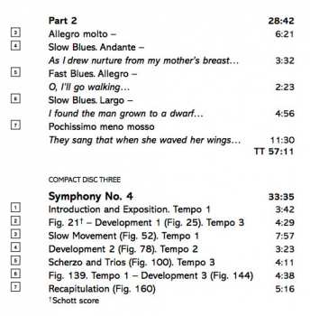 3CD/Set di cofanetti Richard Hickox: Symphonies