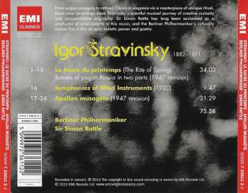 CD Igor Stravinsky: Le Sacre Du Printemps