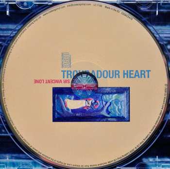 CD Sir Vincent Lone: Troubadour Heart
