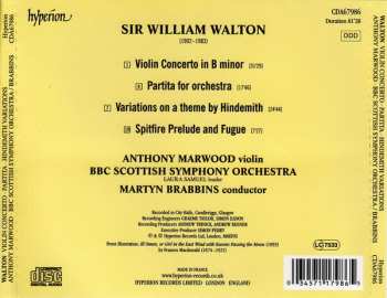 CD Sir William Walton: Violin Concerto ∙ Partita ∙ Hindemith Variations