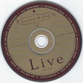 2CD Sister Hazel: Live LIVE