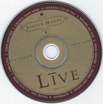 2CD Sister Hazel: Live LIVE