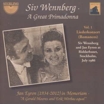 Album Siv Wennberg: Liederkonzert (Romances)
