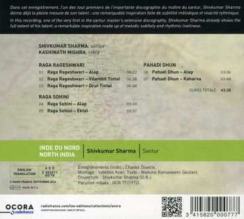 CD Pandit Shiv Kumar Sharma: Santur - Inde Du Nord = North India