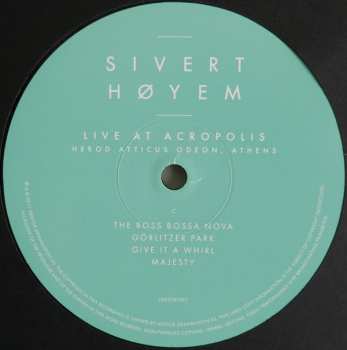 2LP Sivert Høyem: Live At Acropolis (Herod Atticus Odeon, Athens)