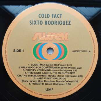 LP Sixto Rodriguez: Cold Fact