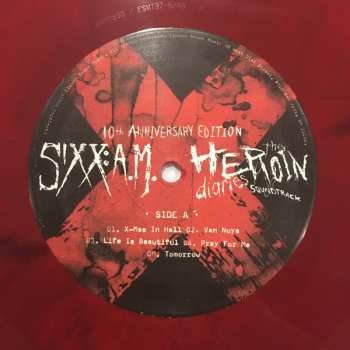 2LP Sixx:A.M.: The Heroin Diaries Soundtrack 10th Anniversary Edition CLR