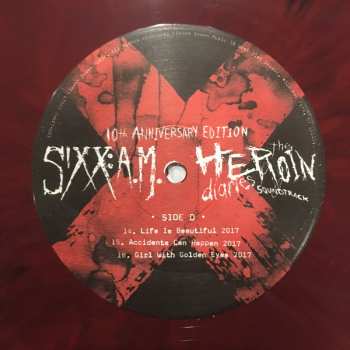 2LP Sixx:A.M.: The Heroin Diaries Soundtrack 10th Anniversary Edition CLR