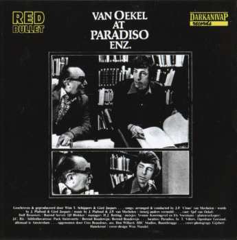 CD Sjef Van Oekel: Van Oekel At Paradiso Enz.