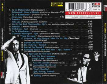 CD Sjef Van Oekel: Van Oekel At Paradiso Enz.