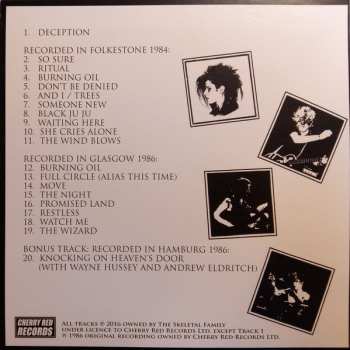 5CD/Set di cofanetti Skeletal Family: Eternal (Singles · Albums · Rarities · BBC Sessions · Live · Demos 1982-2015)