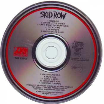 CD Skid Row: Skid Row