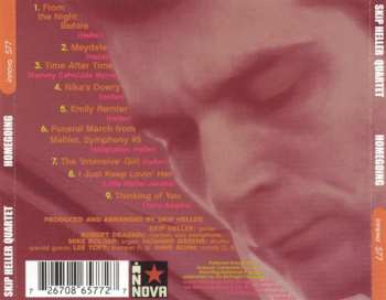 CD Skip Heller Quartet: Homegoing