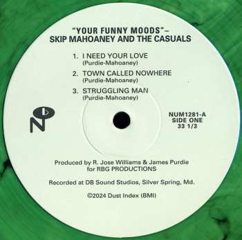 LP Skip Mahoney & The Casuals: Your Funny Moods CLR