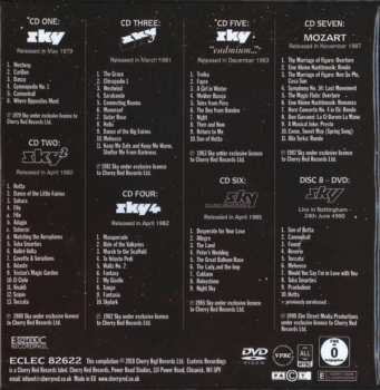 7CD/DVD/Set di cofanetti Sky: The Studio Albums 1979-1987