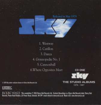 7CD/DVD/Set di cofanetti Sky: The Studio Albums 1979-1987