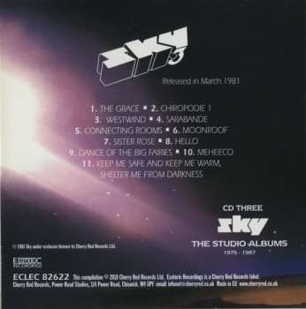 7CD/DVD/Set di cofanetti Sky: The Studio Albums 1979-1987