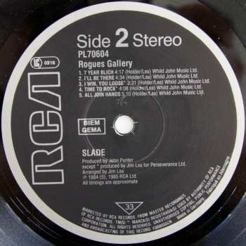 LP Slade: Rogues Gallery