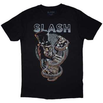 Merch Slash: Maglietta Skull Guitar Snake