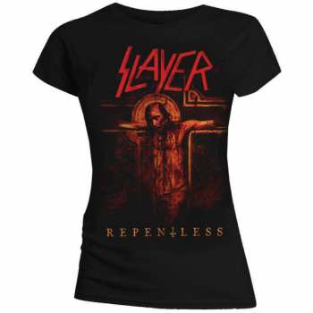 Merch Slayer: Donne Maglietta Repentless Crucifix 
