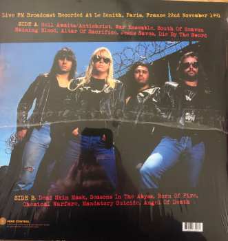 LP Slayer: Praying To Satan: Live FM Broadcast Recorded At Le Zenith, Paris, France 22nd November 1991
