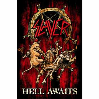 Merch Slayer: Poster in tessuto Hell Awaits
