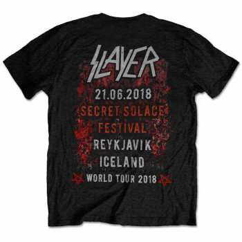 Merce Slayer: Tričko Eagle Grave 21/06/18 Iceland Event  S