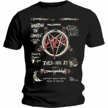 Merch Slayer: Maglietta Haunting 84 Flier 