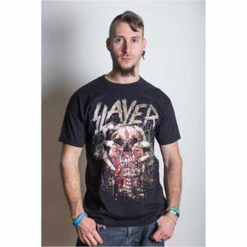 Merch Slayer: Maglietta Skull Clench 