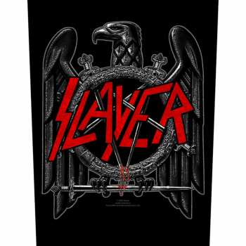 Merch Slayer: Applicazione sulla schiena Black Eagle