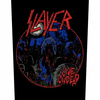 Merch Slayer: Applicazione sulla schiena Live Undead