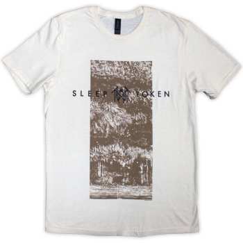Merce Sleep Token: Sleep Token Unisex T-shirt: Even In Arcadia Mono (natural) (small) S