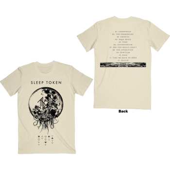 Merce Sleep Token: Sleep Token Unisex T-shirt: Take Me Back To Eden (back Print) (small) S