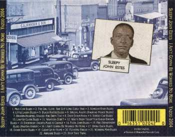 CD Sleepy John Estes: I Ain't Gonna Be Worried No More 1929 - 1941
