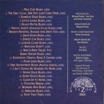 CD Sleepy John Estes: I Ain't Gonna Be Worried No More 1929 - 1941