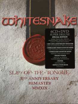 6CD/DVD/Set di cofanetti Whitesnake: Slip Of The Tongue (30th Anniversary Remaster MMXIX) DLX