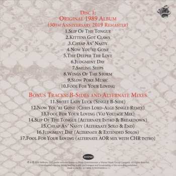 6CD/DVD/Set di cofanetti Whitesnake: Slip Of The Tongue (30th Anniversary Remaster MMXIX) DLX