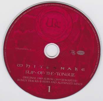 6CD/DVD/Set di cofanetti Whitesnake: Slip Of The Tongue (30th Anniversary Remaster MMXIX) DLX
