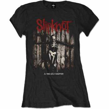 Merch Slipknot: Donne Maglietta .5 The Gray Chapter Album 