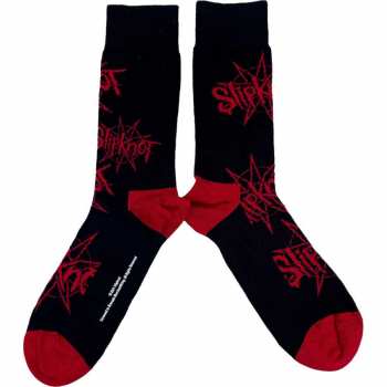 Merch Slipknot: Calzini alla caviglia Logo Slipknot & Nonagram 