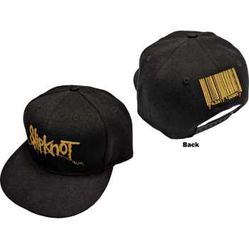 Merce Slipknot: Slipknot Unisex Snapback Cap: Barcode (back Print)