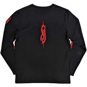 Merce Slipknot: Slipknot Unisex Long Sleeve T-shirt: The End So Far Group Photo Tribal-s Nonagram (back & Sleeve Print) (small) S