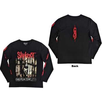 Merce Slipknot: Slipknot Unisex Long Sleeve T-shirt: The End So Far Group Photo Tribal-s Nonagram (back & Sleeve Print) (small) S