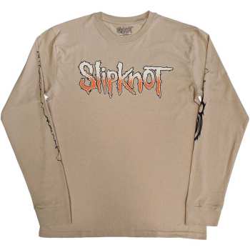 Merch Slipknot: Long Sleeve Maglietta The End So Far Logo Slipknot Barcode