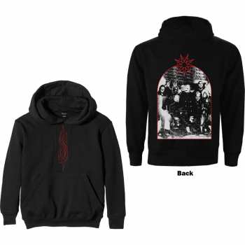 Merce Slipknot: Slipknot Unisex Pullover Hoodie: Arched Group Photo (small) S