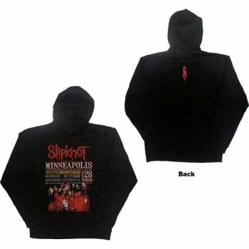 Merce Slipknot: Slipknot Unisex Pullover Hoodie: Minneapolis '09 (back Print & Eco-friendly) (x-small) XS