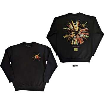 Merce Slipknot: Slipknot Unisex Sweatshirt: The End So Far Band Figures (back Print) (small) S