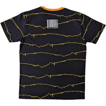 Merce Slipknot: Slipknot Unisex Ringer T-shirt: The End So Far Tribal-s & Barcode Ringer (back Print) (small) S