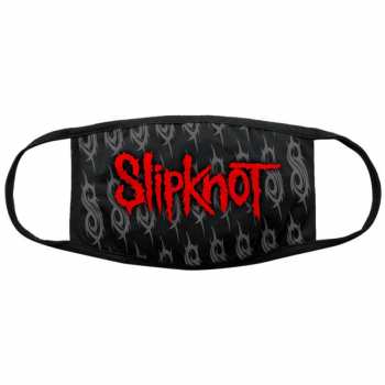 Merch Slipknot: Mascherina Red Logo Slipknot & Sigils
