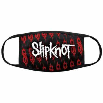 Merch Slipknot: Mascherina White Logo Slipknot & Sigils
